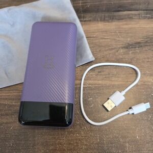 HALO UltraPack 20000 Model HUP-20K Battery Charger‎ Lavendar Includes Charger